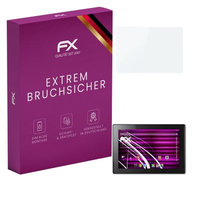 atFoliX Plastic Glass Protective Film compatible with Acer Iconia Tab 10 A3-A30, 9H Hybrid-Glass FX Screen Protector
