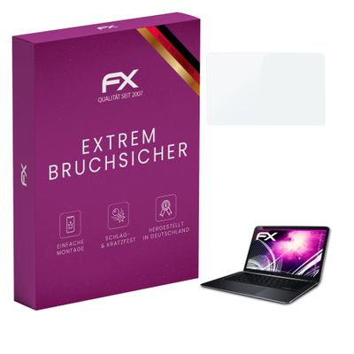 atFoliX Plastic Glass Protective Film compatible with Dell XPS 13 Ultrabook L321X, Version 2012, 9H Hybrid-Glass FX Screen Protector