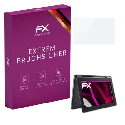 atFoliX Plastic Glass Protective Film compatible with Asus Transformer Book Flip TP200, 9H Hybrid-Glass FX Screen Protector