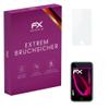 atFoliX Plastic Glass Protective Film compatible with Apple iPod touch 1G, 9H Hybrid-Glass FX Screen Protector view 1