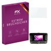 atFoliX Plastic Glass Protective Film compatible with VW RNS 310, 9H Hybrid-Glass FX Screen Protector