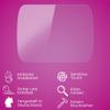 atFoliX Plastic Glass Protective Film compatible with Garmin Forerunner 310XT, 9H Hybrid-Glass FX Screen Protector view 3