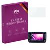 atFoliX Plastic Glass Protective Film compatible with VW RNS 810, 9H Hybrid-Glass FX Screen Protector view 1