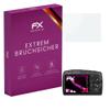 atFoliX Plastic Glass Protective Film compatible with Canon PowerShot SX110 IS, 9H Hybrid-Glass FX Screen Protector view 1
