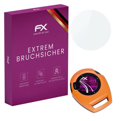 atFoliX Plastic Glass Protective Film compatible with Bushnell BackTrack, 9H Hybrid-Glass FX Screen Protector
