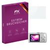 atFoliX Plastic Glass Protective Film compatible with Panasonic Lumix DMC-TZ1, 9H Hybrid-Glass FX Screen Protector view 1