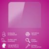 atFoliX Plastic Glass Protective Film compatible with Apple iPod video 5G, 9H Hybrid-Glass FX Screen Protector view 3