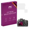 atFoliX Plastic Glass Protective Film compatible with Sigma SD14, 9H Hybrid-Glass FX Screen Protector (Set of 1) view 1
