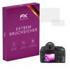 atFoliX Plastic Glass Protective Film compatible with Olympus E-5, 9H Hybrid-Glass FX Screen Protector (Set of 1) view 1