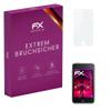 atFoliX Plastic Glass Protective Film compatible with Apple iPod touch 2G, 9H Hybrid-Glass FX Screen Protector view 1