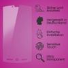 atFoliX Plastic Glass Protective Film compatible with Sharp Aquos SH80F, 9H Hybrid-Glass FX Screen Protector view 3
