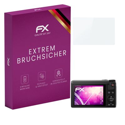 atFoliX Plastic Glass Protective Film compatible with Olympus XZ-10, 9H Hybrid-Glass FX Screen Protector