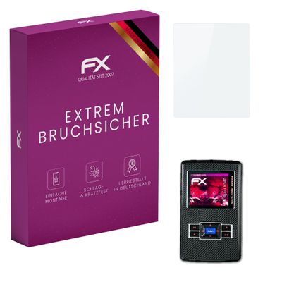 atFoliX Plastic Glass Protective Film compatible with IRiver H340, 9H Hybrid-Glass FX Screen Protector