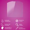 atFoliX Plastic Glass Protective Film compatible with Emporia Pure, 9H Hybrid-Glass FX Screen Protector view 3