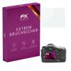 atFoliX Plastic Glass Protective Film compatible with Pentax K10D GP, 9H Hybrid-Glass FX Screen Protector view 1