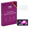 atFoliX Plastic Glass Protective Film compatible with JVC KW-AVX640, 9H Hybrid-Glass FX Screen Protector view 1