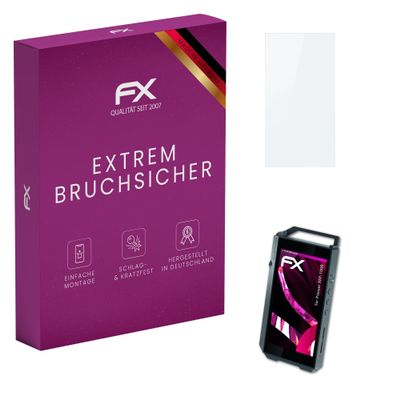 atFoliX Plastic Glass Protective Film compatible with Pioneer XDP-100R, 9H Hybrid-Glass FX Screen Protector