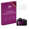 atFoliX Plastic Glass Protective Film compatible with Sony Alpha a3000 ILCE-3000, 9H Hybrid-Glass FX Screen Protector view 1