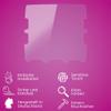 atFoliX Plastic Glass Protective Film compatible with Logitech Harmony 700 Advanced, 9H Hybrid-Glass FX Screen Protector view 3