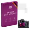 atFoliX Plastic Glass Protective Film compatible with Nikon D600, 9H Hybrid-Glass FX Screen Protector (Set of 1) view 1