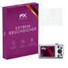 atFoliX Plastic Glass Protective Film compatible with Canon PowerShot A2500, 9H Hybrid-Glass FX Screen Protector view 1