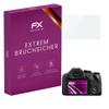atFoliX Plastic Glass Protective Film compatible with Panasonic Lumix DMC-FZ300, 9H Hybrid-Glass FX Screen Protector view 1