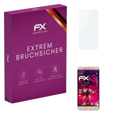 atFoliX Plastic Glass Protective Film compatible with LeTV Le Max, 9H Hybrid-Glass FX Screen Protector
