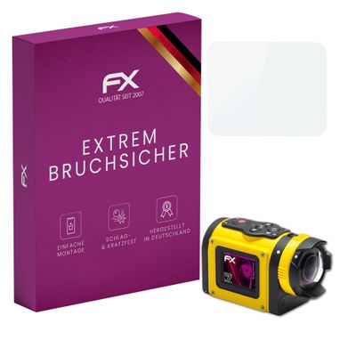atFoliX Plastic Glass Protective Film compatible with Kodak PixPro SP1, 9H Hybrid-Glass FX Screen Protector