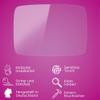 atFoliX Plastic Glass Protective Film compatible with TomTom Rider 40/400 / 410, 9H Hybrid-Glass FX Screen Protector view 3