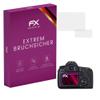 atFoliX Plastic Glass Protective Film compatible with Canon EOS 5D Mark III, 9H Hybrid-Glass FX Screen Protector (Set of 1) view 1