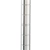 METRO 54P-4 4 PACK STATIONARY 54 INCH CHROME POST WITH CAP AND LEVELING BOLT view 1
