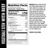 OMEALS Vegetable Stew w/Beef MRE-Sustainable Premium Outdoor Food-Extended Shelf Life-Fully Cooked w/Heater-No Refrigeration-Perfect for Outdoor Enthusiasts, Travelers, Emergency Supplies-USA Made view 4