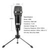 FIFINE USB Microphone, Plug and Play Home Studio USB Condenser Microphone for Skype, Recordings for YouTube, Google Voice Search, Games, for Windows and Mac-K668 view 3