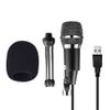 FIFINE USB Microphone, Plug and Play Home Studio USB Condenser Microphone for Skype, Recordings for YouTube, Google Voice Search, Games, for Windows and Mac-K668 view 4