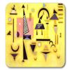 Kandinsky Moden Art Mouse Pads (Decisive Pink) view 1