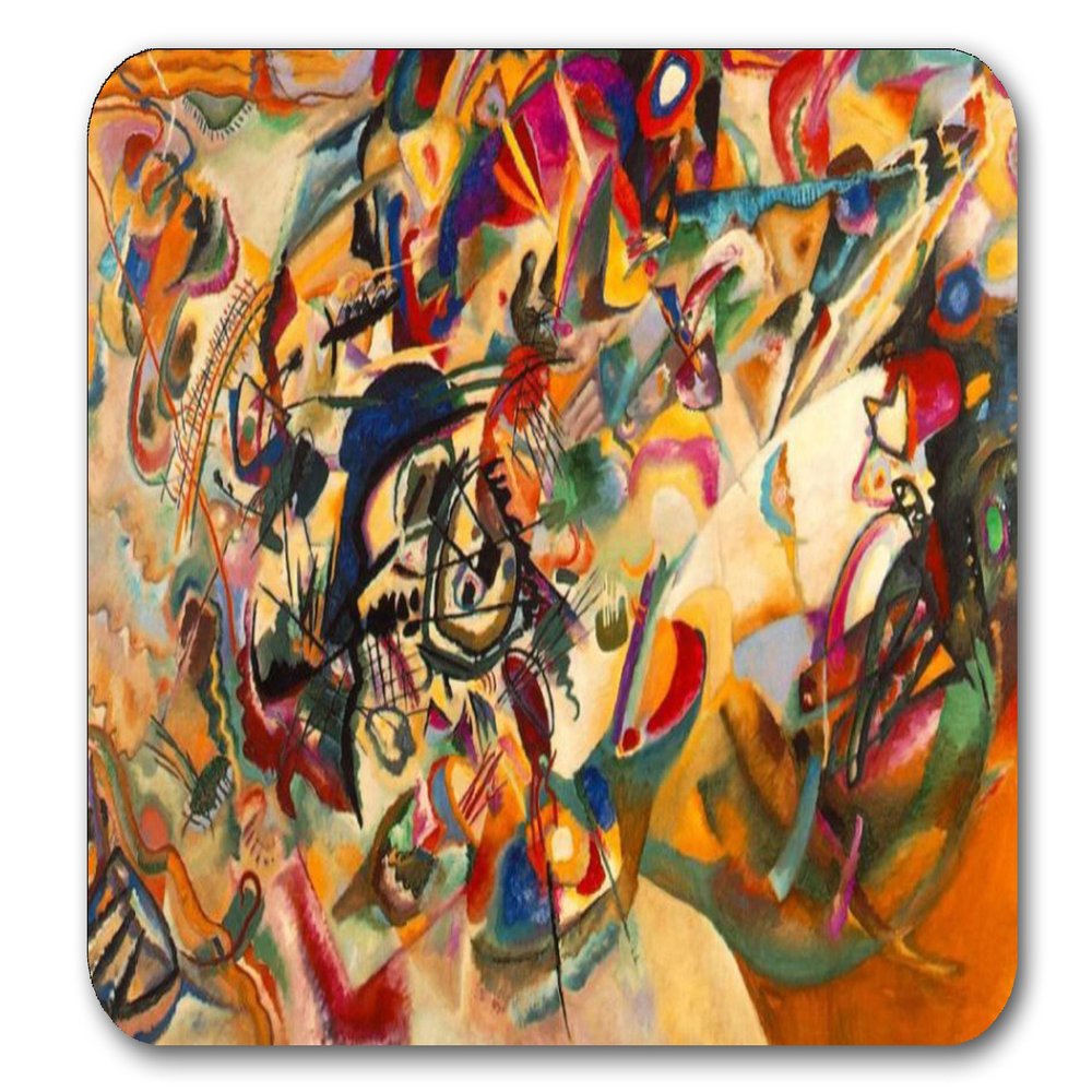 Kandinsky Moden Art Mouse Pads (Composition No. 7)