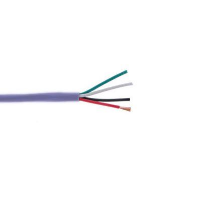 4C/14 AWG 105 Strand Oxygen Free Copper Speaker Cable- PVC JKT-Purple- 500 FT Box Distributed by NAC Wire and Cables