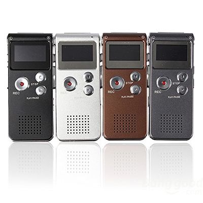 Doradus Steal Rechargeable 8GB 650HR Digital Audio Voice Recorder MP3 Player