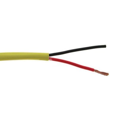 2C/14 AWG 41 Strand Speaker Cable - Yellow - 500 FT Box Distributed by NAC Wire and Cables