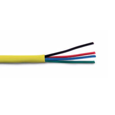 4C/14 AWG 41 Strand Speaker Cable - Yellow - 500 FT Box Distributed by NAC Wire and Cables