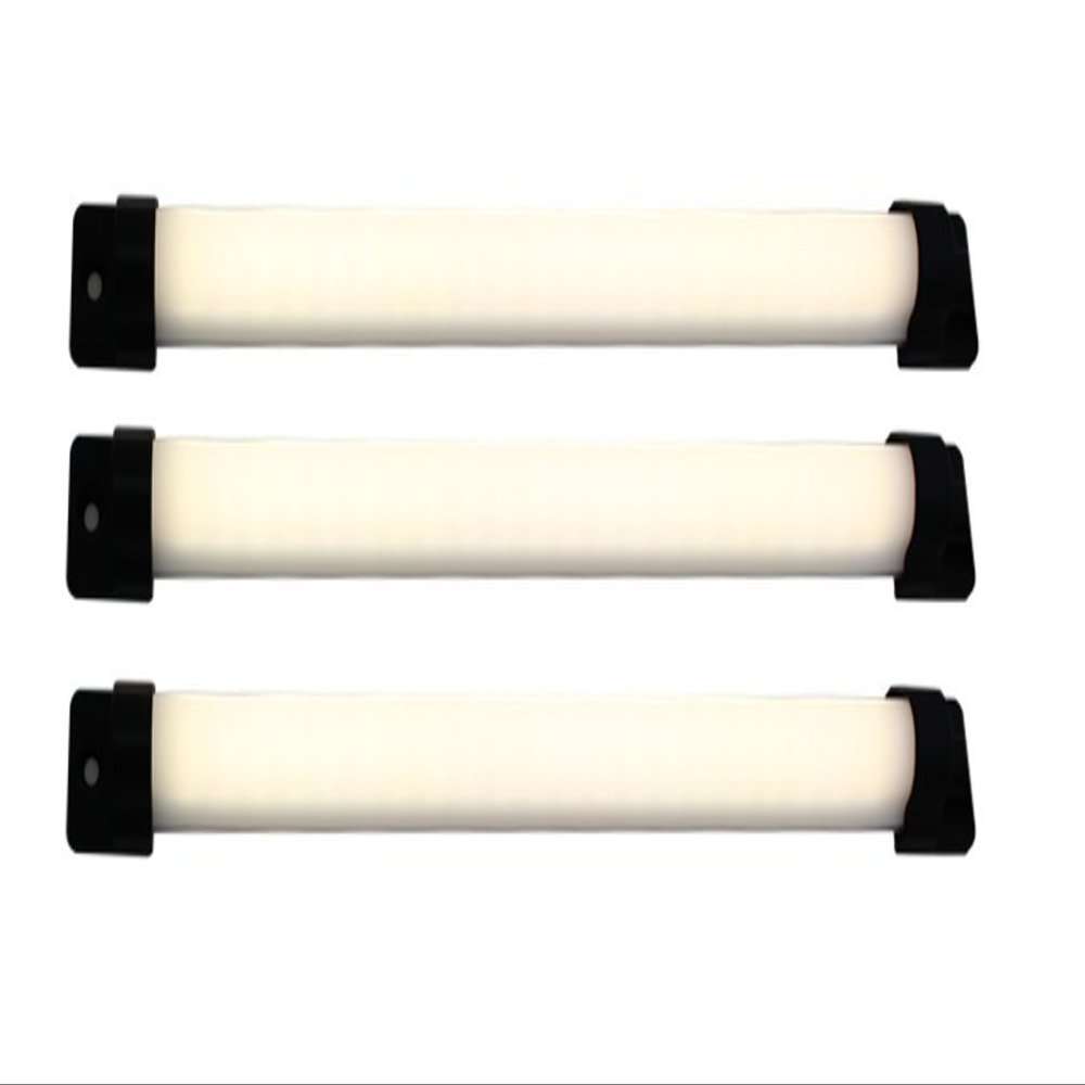 Inspired LED New Under Cabinet Lighting Designer Series 10" 3-Panel Pack - Pure White