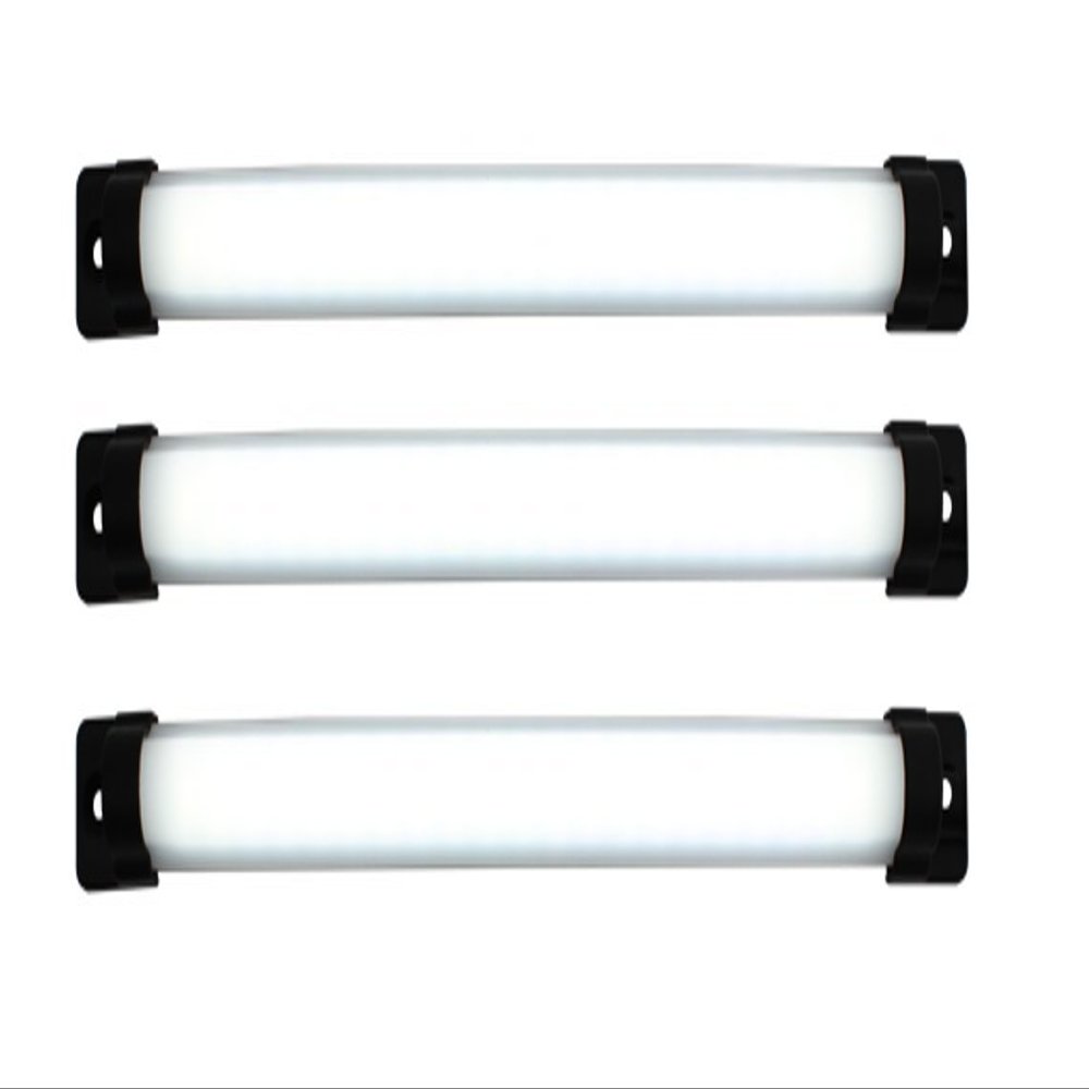 Inspired LED New Under Cabinet Lighting Designer Series 10" 3-Panel Pack - Cool White