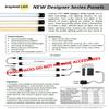 Inspired LED New Under Cabinet Lighting Designer Series 10" 3-Panel Pack - Cool White view 2