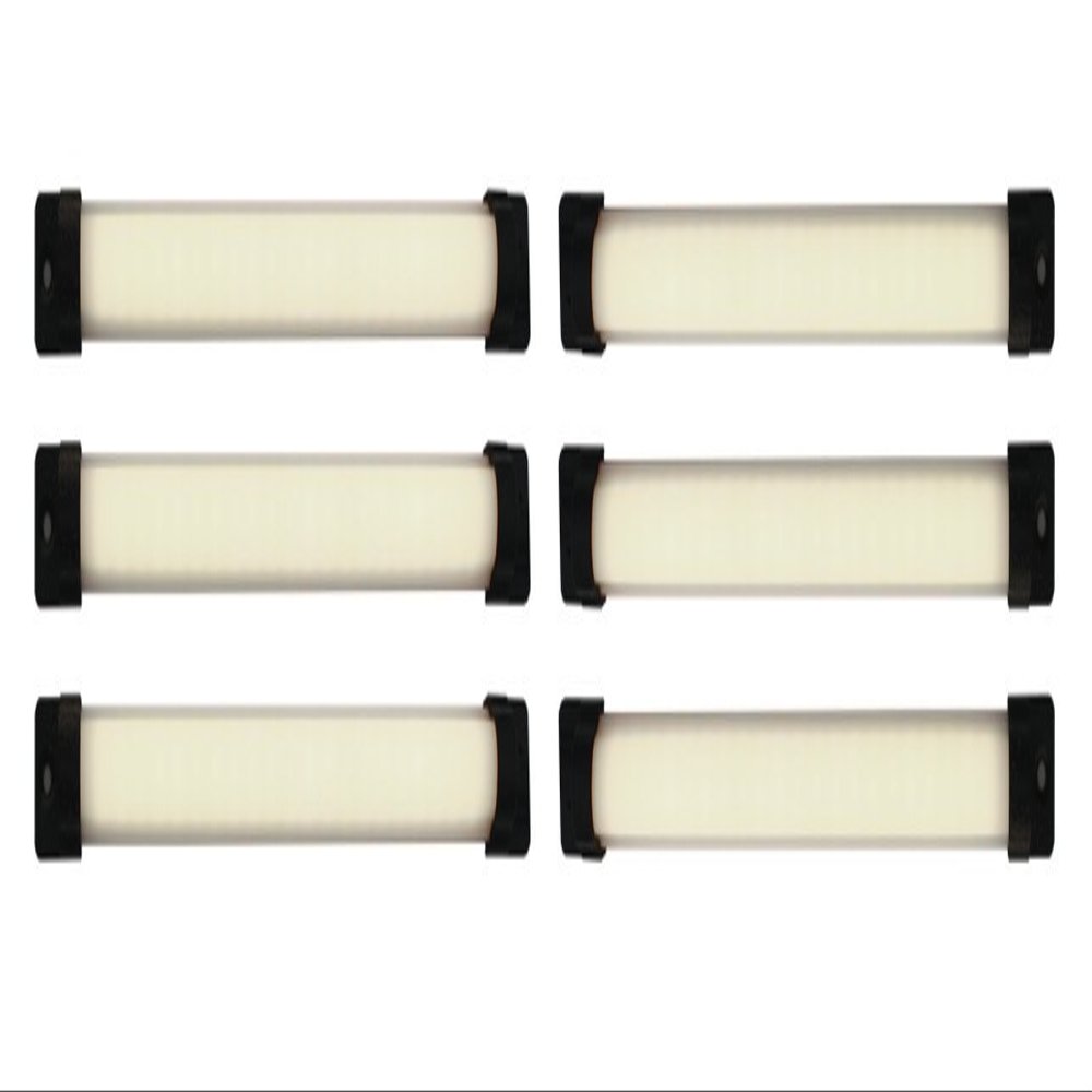 Inspired LED New Under Cabinet Lighting Designer Series 10" 6 -Panel Pack - Pure White