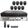 101AV 8CH 4in1 (TVI, AHD, Analog, IP) True Full HD 1080P Digital Video Recorder DVR w/ 1TB HDD+ 8 of 1080P 4in1 (TVI AHD CVI CVBS) 2.8-12mm Lens WDR in/Outdoor Dome Cameras for Home Office Security view 1
