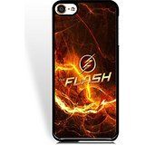 Vintage Ipod Touch 6th Generation Phone Cases, Famous The Flash Logo Style Ipod Touch 6th Generation Case Durable for Man/Women