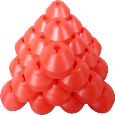 7" 45rpm Vinyl Record Adapters - Inserts to Make 7" Records Play on a Turntable (25 pack)