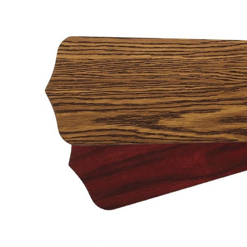 Quorum International 5255655111 Traditional Fan Blades from Fan Blades Collection in Two-Tone Finish, Dark Oak/Rosewood