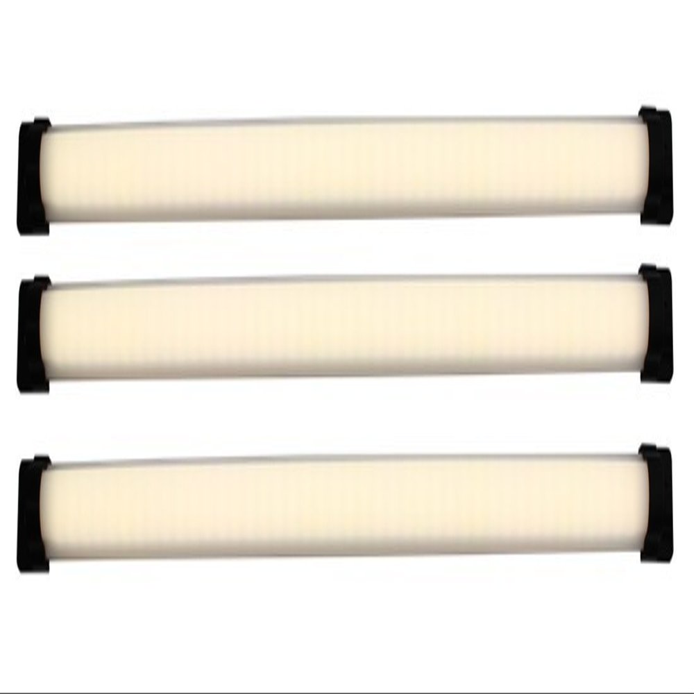Inspired LED New Under Cabinet Lighting Designer Series 18" 3-Panel Pack - Pure White