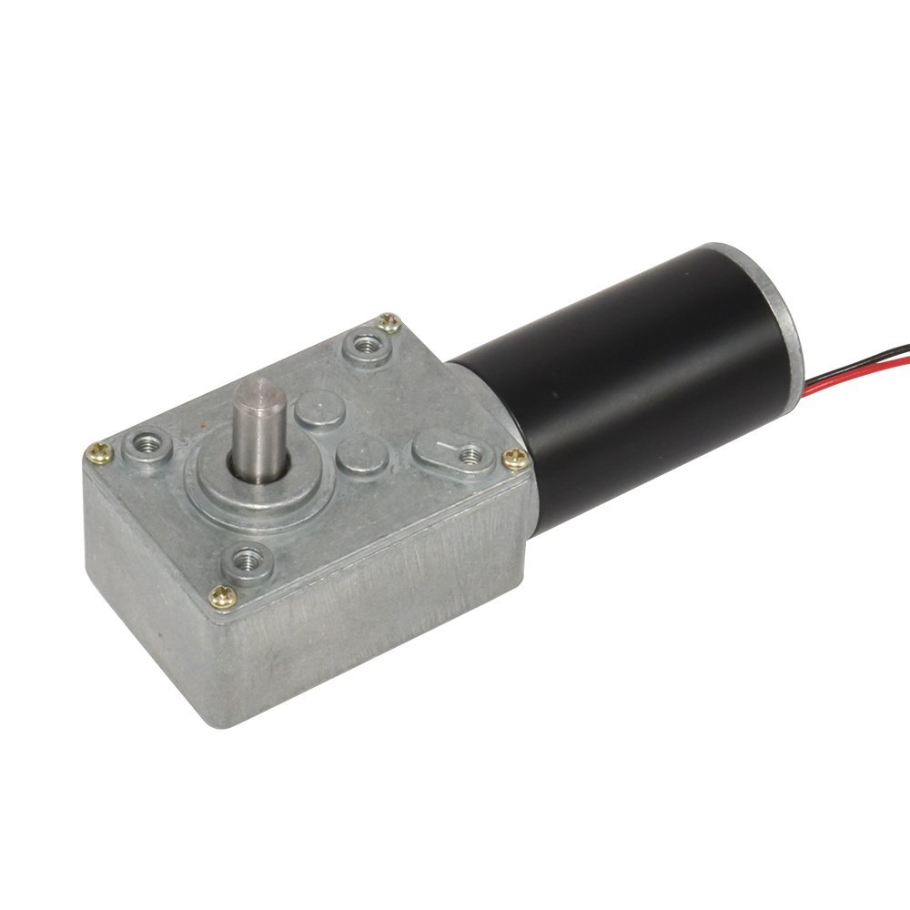 BEMONOC High Torque 24 Volt 13RPM DC Turbo Worm Gear Box Motor for BBQ Replacement Parts